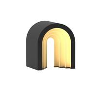 HCIPJQY Iluminación Exterior Moderna Para Pilares Y Decoración De Pasillos Luces De Poste Con Marco De Puerta Arqueado Luz LED Brillante Con Cableado Fijo Luces De Columna Impermeables Para Jardín