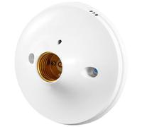 HDOYTXXM Casquillo E27 para bombillas LED, fácil instalación, adaptador de sensor de luz inteligente, soporte para portalámparas controlado por voz, portalámparas LED