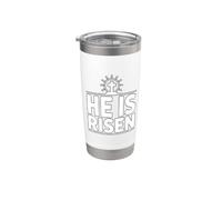 He Is Risen Vaso térmico de acero inoxidable de doble pared