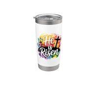 He Is Risen Vaso térmico de acero inoxidable de doble pared