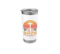 He Is Risen Vaso térmico de acero inoxidable de doble pared