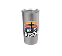 He Is Risen Vaso térmico de acero inoxidable de doble pared
