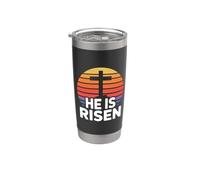 He Is Risen Vaso térmico de acero inoxidable de doble pared