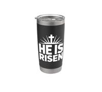 He Is Risen Vaso térmico de acero inoxidable de doble pared
