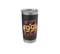 He Left The 99 To Rescue Me Vaso térmico de acero inoxidable de doble pared