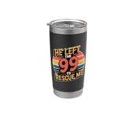 He Left The 99 To Rescue Me Vaso térmico de acero inoxidable de doble pared