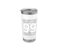 He Left The 99 To Rescue Me Vaso térmico de acero inoxidable de doble pared