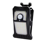 Headerbs Luz Solar Clip con Sensor de Movimiento, 2000mAh | 118 Uds LED de 3 colores, IP65 resistente a la intemperie, gran angular de 120°, carga de , Clip ajustable para valla,