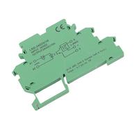 Headerbs Relé de Estado Sólido, Terminal, 10A, Control 24V | Phoenix 2964322 Reemplazo, contactor de aleación AgSnO2, indicador LED amarillo, conexión por tornillo, módulo PLC