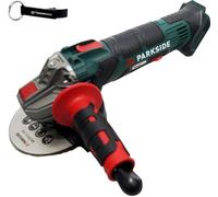 HEADNMORE® Bundle - PARKSIDE® 20V Amoladora angular de batería PWSA 20 en estuche de transporte + llavero HEADNMORE® (sin batería)