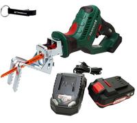 HEADNMORE® Bundle Parkside PASA 20 - Sierra de podar con batería (20 V, incluye llavero HEADNMORE® (1 batería de 2 Ah)