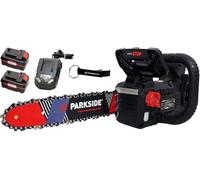 HEADNMORE® Bundle Parkside Performance - Motosierra con batería de 40 V (incluye batería PPAKS 40 de 2 x 4 Ah, incluye llavero)
