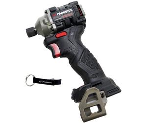 HEADNMORE® Pack - PARKSIDE PERFORMANCE® 20V - Atornillador de impacto inalámbrico de 1/4" PDSSAP 20 + Llavero HEADNMORE® (sin batería)