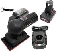 HEADNMORE® Parkside Performance® Lijadora orbital inalámbrica 12V PASSP 12 + llavero HEADNMORE® (1 batería 4 Ah)
