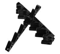 HEALEEP - Juego de 4 hebillas de ajuste de plástico para tumbona: conector inclinable de 5 velocidades para tumbonas, soporte de ajuste para muebles de camping y jardín