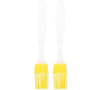 Healeved 2 Pinceles de Silicona para Cocina Cerdas Flexibles y Elásticas, Ideales para Repostería y Picnics, Pack de 2 Unidades para Hornear y Preparar Pasteles