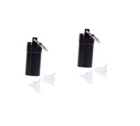 Healeved 2pares Tapones De Silicona Reutilizables Para Música Protección Auditiva Cancelación De Ruido Incluye Botella Portátil Comodidad Extrema Para Conciertos y Fiestas