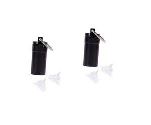 Healeved 2pares Tapones De Silicona Reutilizables Para Música Protección Auditiva Cancelación De Ruido Incluye Botella Portátil Comodidad Extrema Para Conciertos y Fiestas