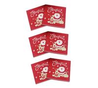 Healeved 60 Piezas Servilletas De Fiesta De Navidad Titular De La Placa Discapacitada Servilletas De Papel Navideñas Puertas De Cena Navideña Cóctel Fiesta De Cena Decorar