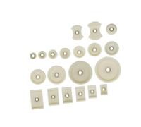 Healeved Alicates para Tapar Relojes con Molde Cuadrado 20 Piezas y Recipiente de Goma para Reparación y Cierre de Relojes Profesionales