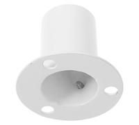 Healeved Brida de Escalera de Piscina para Embarcaciones Acero Inoxidable | Accesorio de Cubierta Herrajes, Uso en Muelle y Piscina, Acabado Blanco, Montaje Rápido
