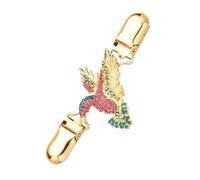 Healeved Clips para Suéter de Decoración de Suéter Accesorio de Ropa Brillante para Cárdigan Pinza para Chal de Aleación para Rebeca de Punto Mujer y Clip de Cárdigan