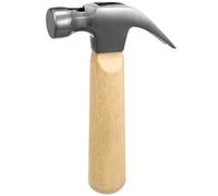 Healeved Martillo de Garra Mini Profesional con Mango de Madera Antideslizante Multiusos para Carpintería y Reparación Herramienta de Clavado y Extracción de Uñas