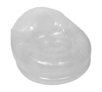 Healeved Sofá Inflable Transparente, sillón Hinchable de PVC, sofá de Aire portátil para Interiores, Ideal para Habitaciones y Playa, y Muebles cómodos para Exteriores, Fiestas y acampadas.