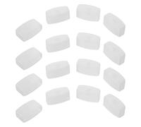 Healifty 50 Piezas Tapas de Extremo Riel Inferior de Persiana Veneciana | Plástico, 2, 70x1, 30x1, 10cm, Ajuste Discreto para Renovación y Reposición
