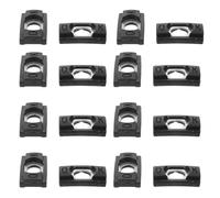 HEALLILY 20 Piezas Limitadores de Puertas y Ventanas Limitador Apertura Ventanas Negro Hogares y Otros Lugares Seguridad y Control Preciso