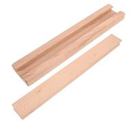 HEALLILY Correderas de Madera para Cajones Deslizadores de Montaje Central y Rieles Inferiores, Mecanismo Suave y Rendimiento Fiable para Cajones de Tocador