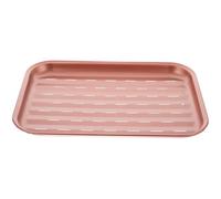 HEALLILY Placa Antiadherente para Barbacoa Portátil de Acero al Carbono Ligera y Duradera Adecuado para Asar Carne y Verduras en Barbacoas al Aire Libre