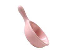 HEALSOPTHY Plato de Cerámica para Salsa de 40ml con Asa, Diseño Único para Condimentos y Aperitivos, Adecuado para Uso en Casa y Restaurantes