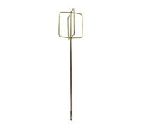 HEALSOPTHY Varilla Eléctricas Herramientas Duradero de Compatible para Mezclar para Mezcladora Acero Dorado Accesorio y Taladro Pintura Cemento Hormigonera Reutilizable