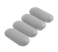 Healvian 4 Piezas Accesorio de Ángulo de Instalar Resistente de y de Repuesto Fácil Junta para con Almohadilla Tapa Inodoro para Baño