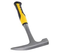 Healvian Martillo Geológico Martillo de Geólogo de Acero al Carbono y Tpr, Mango Ergonómico Amortiguador, Compacto y Ligero, para Aficionados y Profesionales en Exploración Geológica