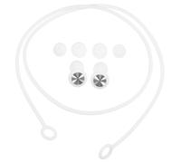 Healvian Tapones Oídos para Dormir y Estudio, Ligeros y Portátiles de Silicona con Cordón y Estuche, Protección Auditiva Eficaz Ruido