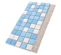 HEANUJJ Azulejos Fácil Instalación Antideslizantes de Cerámica para Reparación de Piscinas y Estanques para Uso en Exteriores Junto Piscina