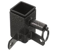 HEANUJJ Kit de Anillo para Sombrilla de Patio Exterior Tubo 3 Cm | Metal Negro, Estructura de Aro Ajustado, Instalación Sencilla, Refuerzo contra Viento, para Mesa y Jardín