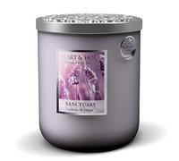Heart & Home - Vela perfumada (340 g-75 h, aroma a lavanda y vetiver)