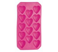 Heart-Shaped Silicone Ice Cube Mold, 26 x 12 cm, perfect for making creative ice shapes; ideal for parties and events, enhances drinks with unique style, suitable for baking molds and cake decoration.