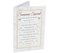 Heartfelt Wishes - Tarjeta de felicitación de cumpleaños con texto "Someone Special", 22,8 x 15,2 cm