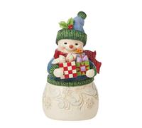 Heartwood Creek by Jim Shore - Figura de muñeco de Nieve con Regalos