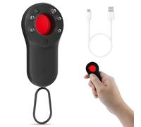 Heasin Detector de Dispositivos de Vigilancia, Detector de Cámaras Ocultas, Detector de Cámaras Inalámbricas, Detectores Antiespionaje y Antigrabación para Hoteles, Hogares, Oficinas y Viajes