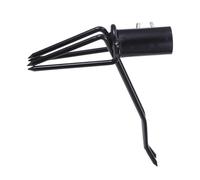 HEATSHAKING Herramienta para Arrancar Malezas Desbrozadora de Gancho para Jardinería, Accesorio de Aleación de Aluminio Negro, para Césped y Proyectos de Paisajismo, para Plantas Espinosas