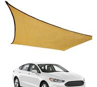 Heavy Duty Sun Shade Sail, Heat Insulation Mesh Tarp, Patio Canopy | UV Blocker Sun Shade Sail Netting for Outdoor Garden Backyard Lawn Pathway Pergola Gazebo Playground Deck Porch