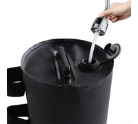 HEBEOT Bolsas de peso rellenables con base de sombrilla, resistente al viento, base llena de agua, bolsa pesada llena de agua de hasta 10 kg o 20 kg (10 kg)