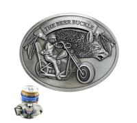 Hebilla para cinturón de cerveza, soporte portátil para latas de bebidas manos libres, fácil de llevar la taza de cerveza, soporte contigo para picnic, fiesta, barbacoa, camping, soporte de cerveza,