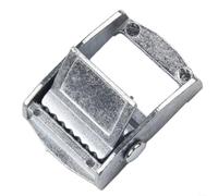 Hebillas de rodillo de metal de 25 mm de aleación de zinc resistente para correas de equipaje de carga - Clip tensor plateado (20 mm)