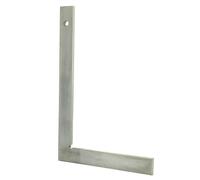 Hedue® Escuadra de albañil 300 mm - 90 grados de acero totalmente galvanizado, escuadra de mecánico sin tope